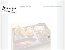 Tablet Screenshot of banyasushi.com